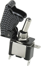 Interruptor Tuning "Top - Gun" 12V 20A On/Off RaceSport · Carbono