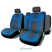 Juego 11 Fundas Asiento Bari Azul