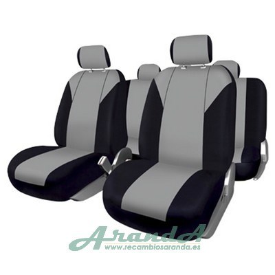 Juego 11 Fundas Asiento Granada Gris