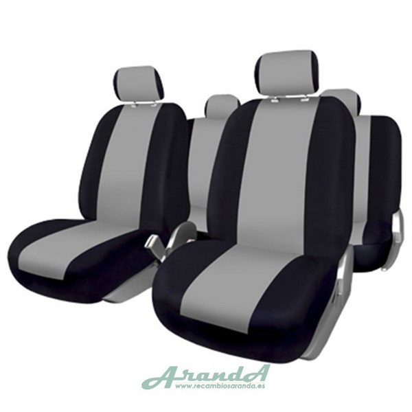 Juego 11 Fundas Asiento Sevilla Gris