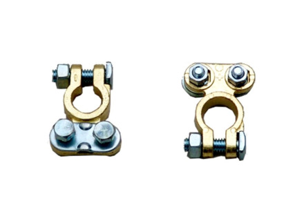 Juego de bornes para batería (positivo y negativo)