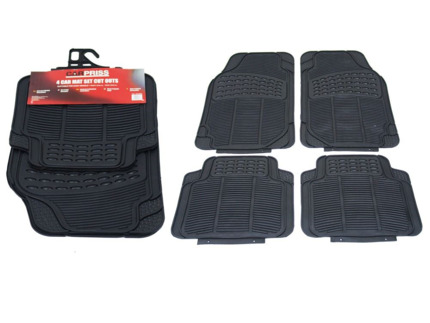 Juego de Alfombrillas Coche. Goma. Adaptables y recortables