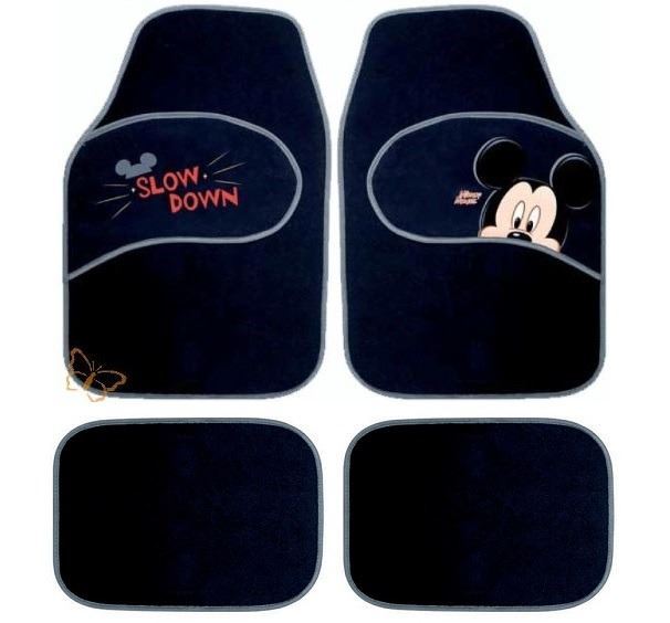 Juego 4 Alfombrillas Coche Mickey Mouse · Disney