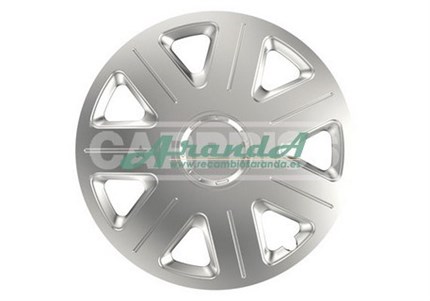 Juego 4 Tapacubos de Rueda. Llantas 14" y 15"