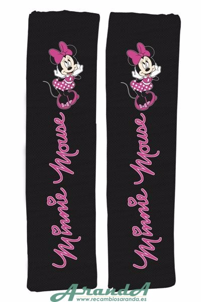 Juego Almohadillas Cubrecinturones Minnie Mouse