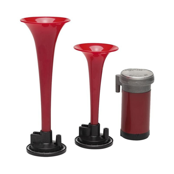 Juego bocinas con compresor metal · Universales 12V/15amps (4)