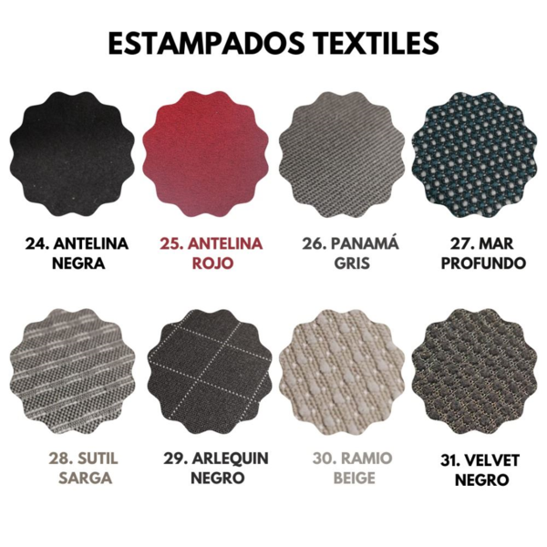 Juego de Fundas de Asiento Textil (Fabricadas a Medida) (4)