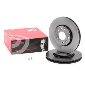 Juego discos de freno ventilados Brembo · ø296mm · Renault Scenic / Laguna 2008-2016 (2)