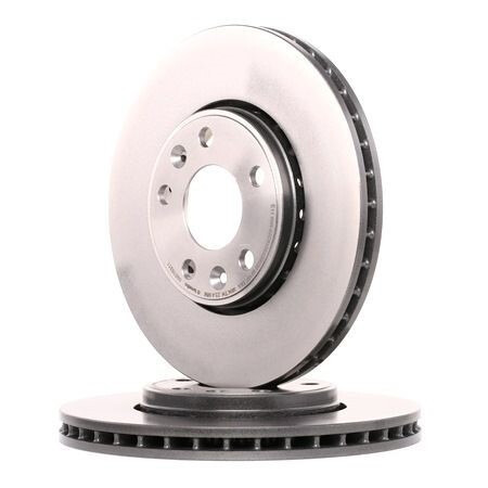 Juego discos de freno ventilados Brembo · ø296mm · Renault Scenic / Laguna 2008-2016