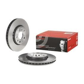 Juego discos de freno ventilados Brembo · ø296mm · Renault Scenic / Laguna 2008-2016 (3)