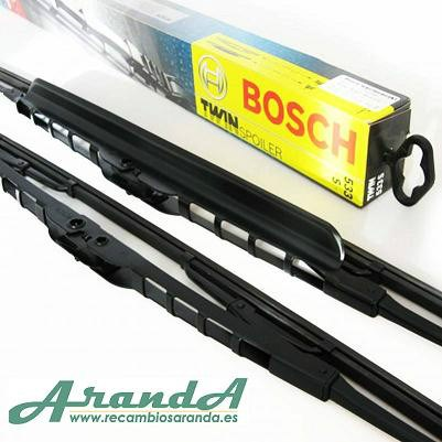 Juego Escobillas Bosch Especiales Troner 550mm