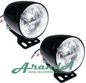 Juego Faros Antiniebla H3 12V55W 60mm