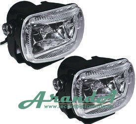 Juego Faros Antiniebla H3 12V55W 60x40mm