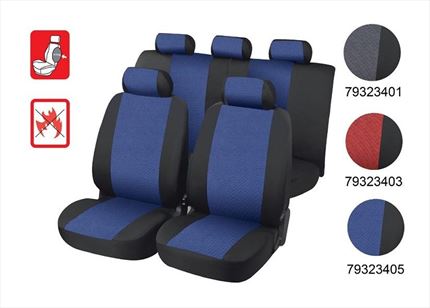 Juego Fundas Asiento. Diseño Belfort. Varios colores