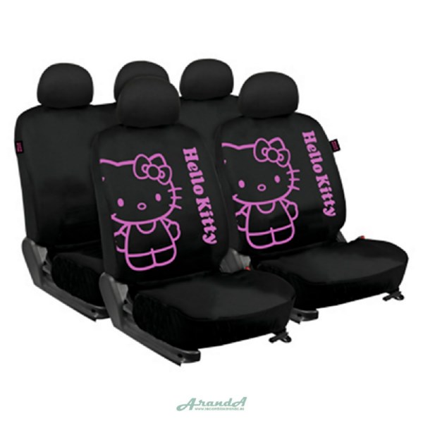 Juego Fundas Asiento Hello Kitty