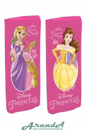 Juego Mini Almohadillas Cubrecinturones Princesas Disney