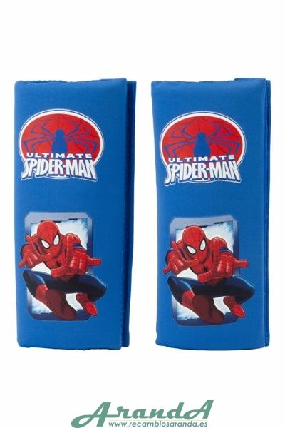 Juego Mini Almohadillas Cubrecinturones Spiderman