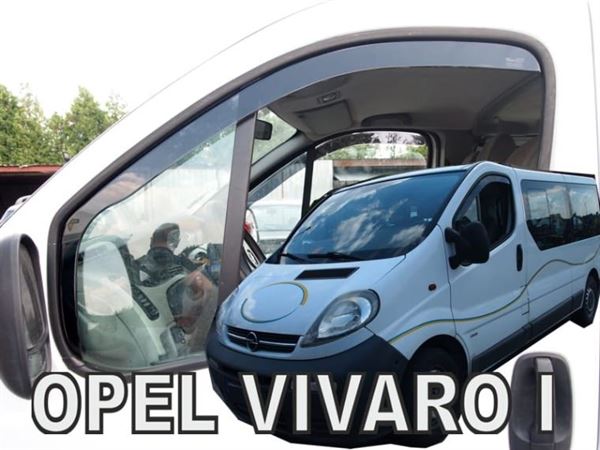 Renault Trafic / Opel Vivaro / Nissan Primastar 2001-2014 · Deflectores de Aire · Juego Delantero (1)