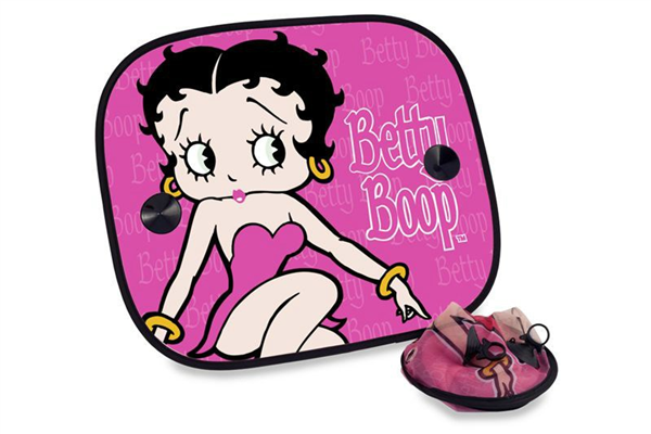 Juego Parasoles Laterales Betty Boop Rosa