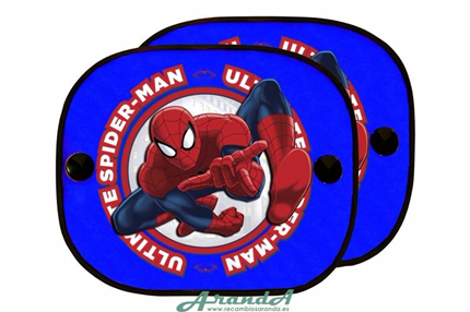Spiderman - Juego 2 Parasoles Laterales 44x38cm