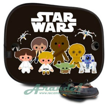 Juego Parasoles Laterales Star Wars 44x36cm
