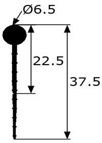 ID014 · Junquillo aletas y aletines 37,5x22,5 mm (1)