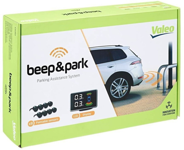 Kit 8 sensores de aparcamiento y pantalla LCD para coche · Valeo beep&park (6)