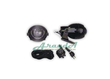 Kit Completo 2 Faros Antiniebla Aluminio 12V