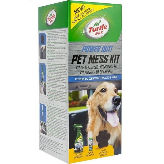 Kit Limpiador de Mascotas · Turtle Wax · Suciedad y Olores