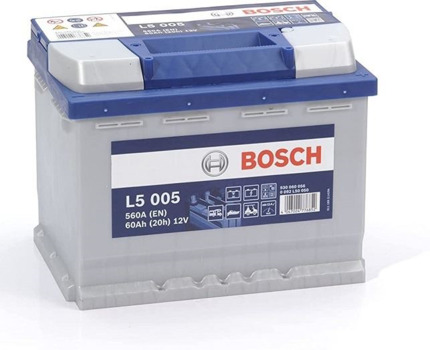 L5005 Batería Bosch L5 Caravanas / Náutica 12V 60Ah 560A