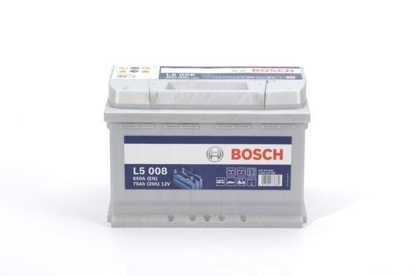 L5008 Batería Bosch L5 Caravanas / Náutica 12V 75Ah 650A (1)