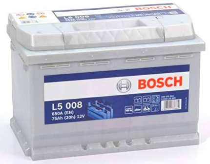 L5008 Batería Bosch L5 Caravanas / Náutica 12V 75Ah 650A