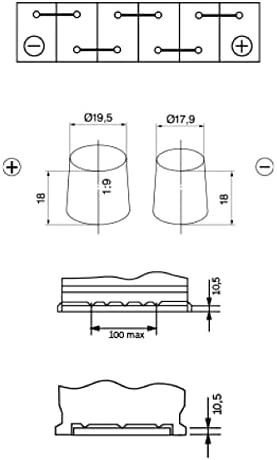 L5013 Batería Bosch L5 Caravanas / Náutica 12V 90Ah 800A (7)