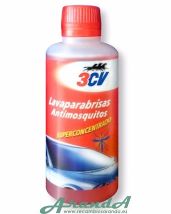 Lavaparabrisas Antimosquitos 3CV 250ml