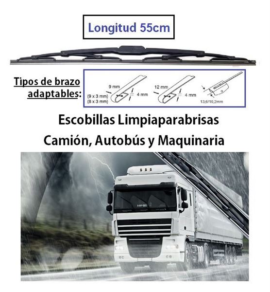 Camión · Autobús · Tractor · Maquinaria (Escobilla Limpiaparabrisas) (1)