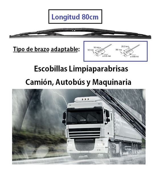 Camión · Autobús · Tractor · Maquinaria (Escobilla Limpiaparabrisas) (1)