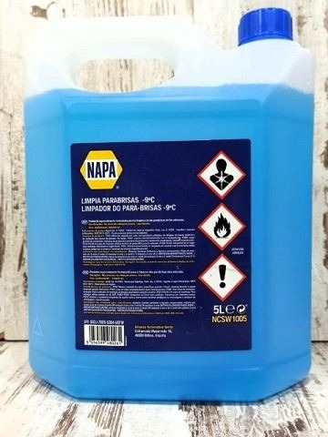 Líquido Lavaparabrisas -9ºC · Limpieza Eficaz · Uso Directo (1)