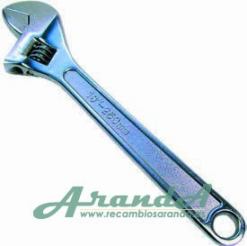 Llave Ajustable (Inglesa) 10"250 mm CromoVanadio