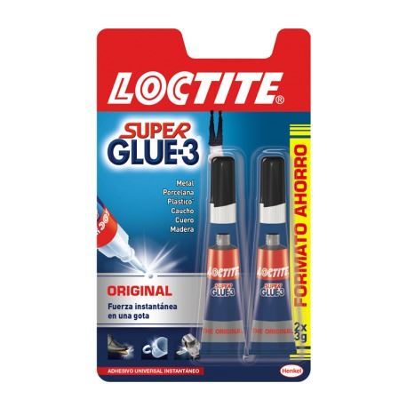 Duo Loctite Super Glue 3 Original 2x3g