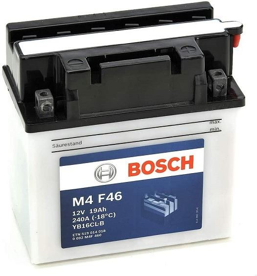 M4F46 Bosch Batería Moto 19Ah 240A
