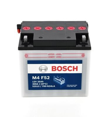 M4F52 Bosch Batería Moto 25Ah 300A