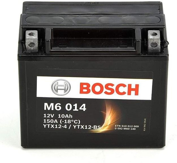 M6014 Bosch Batería Moto AGM 10Ah 150A (1)