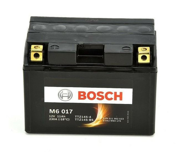 M6017 Bosch Batería Moto AGM 11Ah 230A (1)