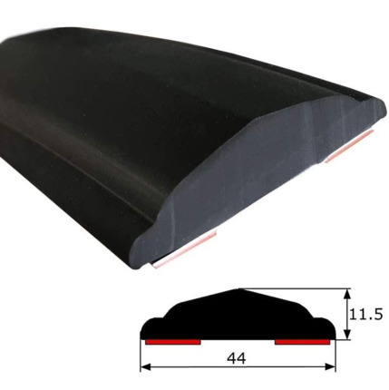 44x11,5mm Moldura Adhesiva Negra · Estilo Clásico
