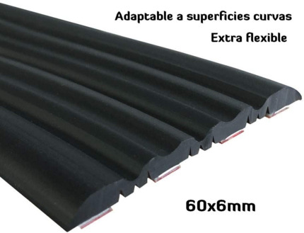 60x6mm Moldura Especial Curvas · Extra Flexible