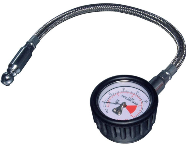 Manómetro Presión Neumáticos Profesional 0,5-4 Bar