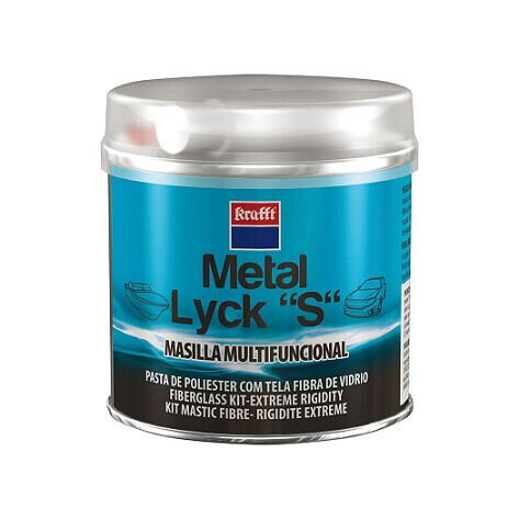 Masilla de relleno poliéster · Krafft Metal-Lyck S · Con catalizador · 250g