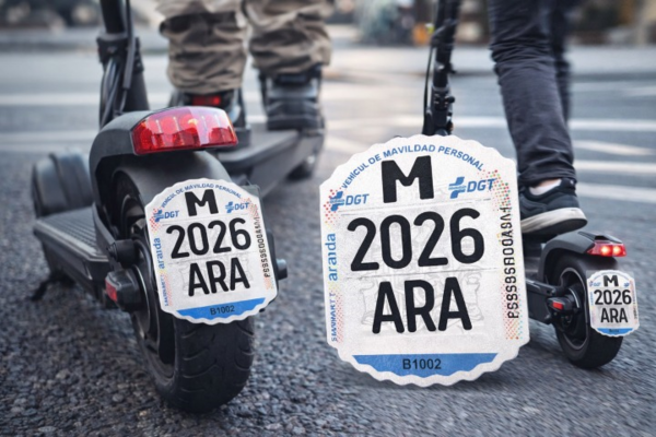 Matrícula identificación para Patinetes y VMP 🛴✨ · Nueva Normativa 2026 (1)