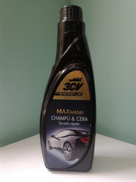 Max Wash Champú & Cera Premium 3CV · 500ml