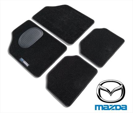 Juego de 4 Alfombras Mazda. Adaptables a medida